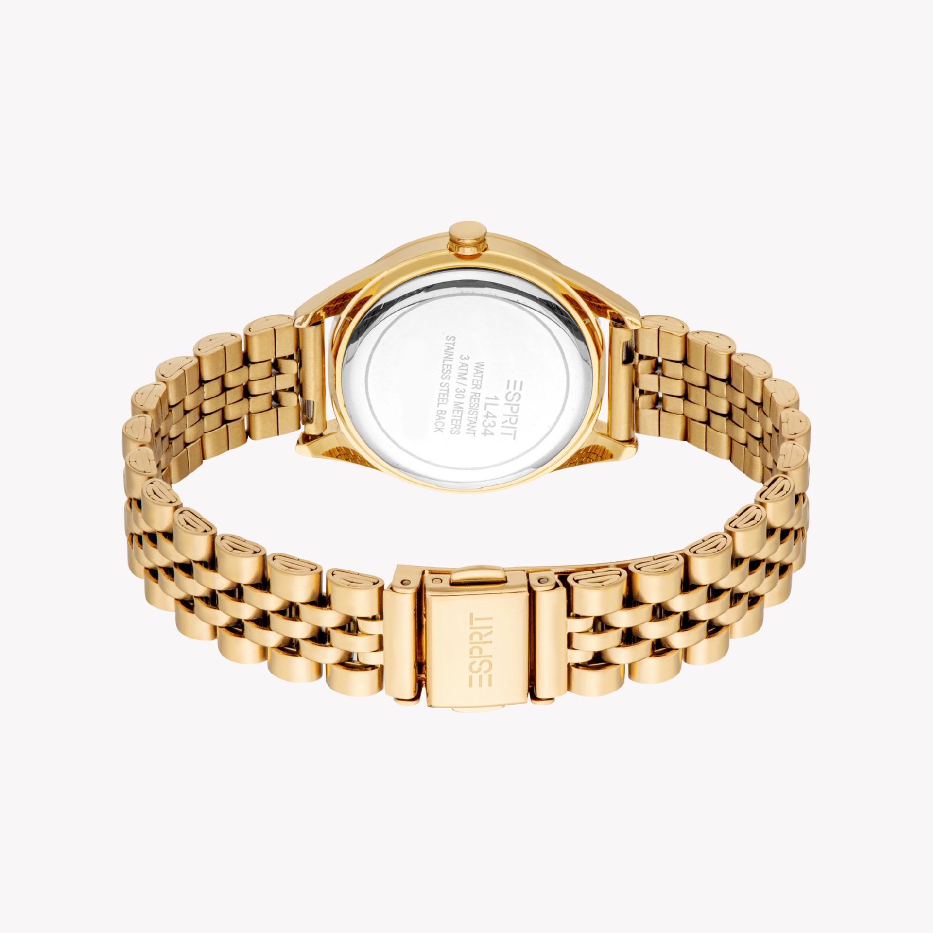 Esprit Women's Gold Stainless Steel Watch | Es1l434m1035-3