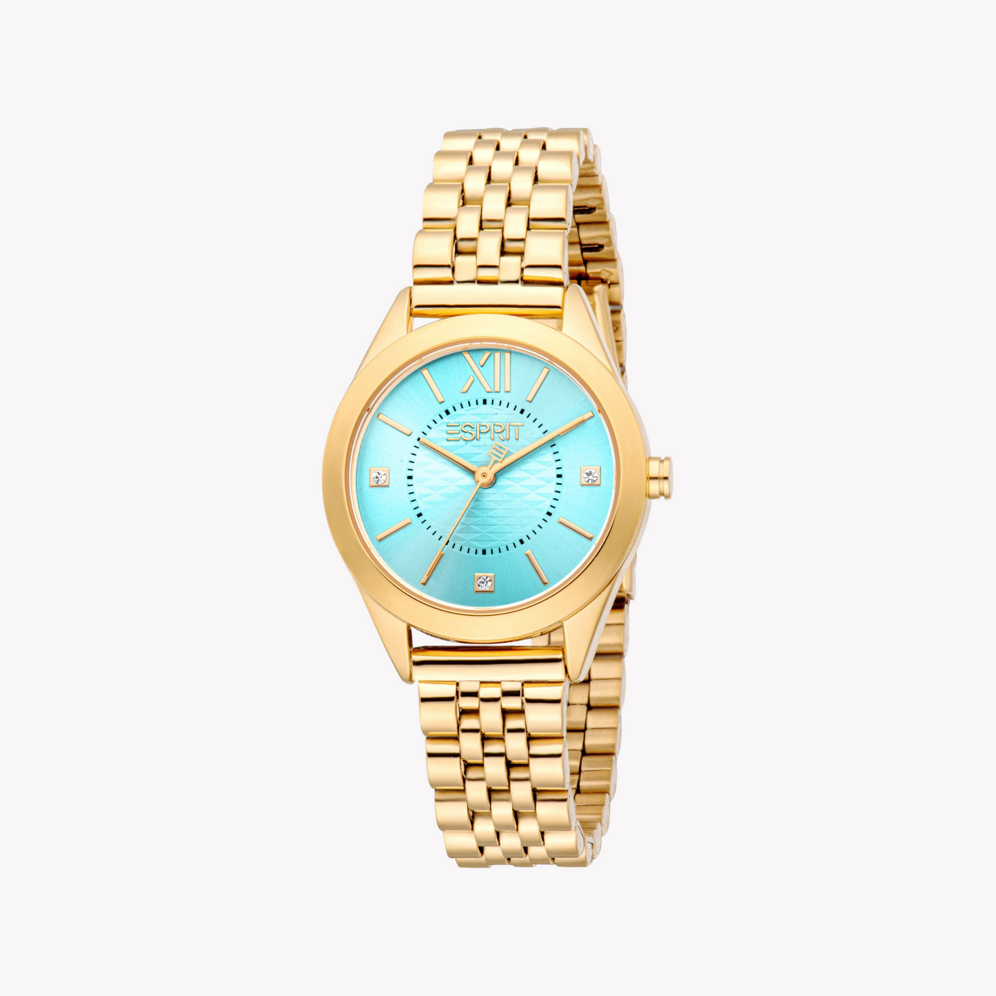 Esprit Women's Gold Stainless Steel Watch | Es1l434m1035-0