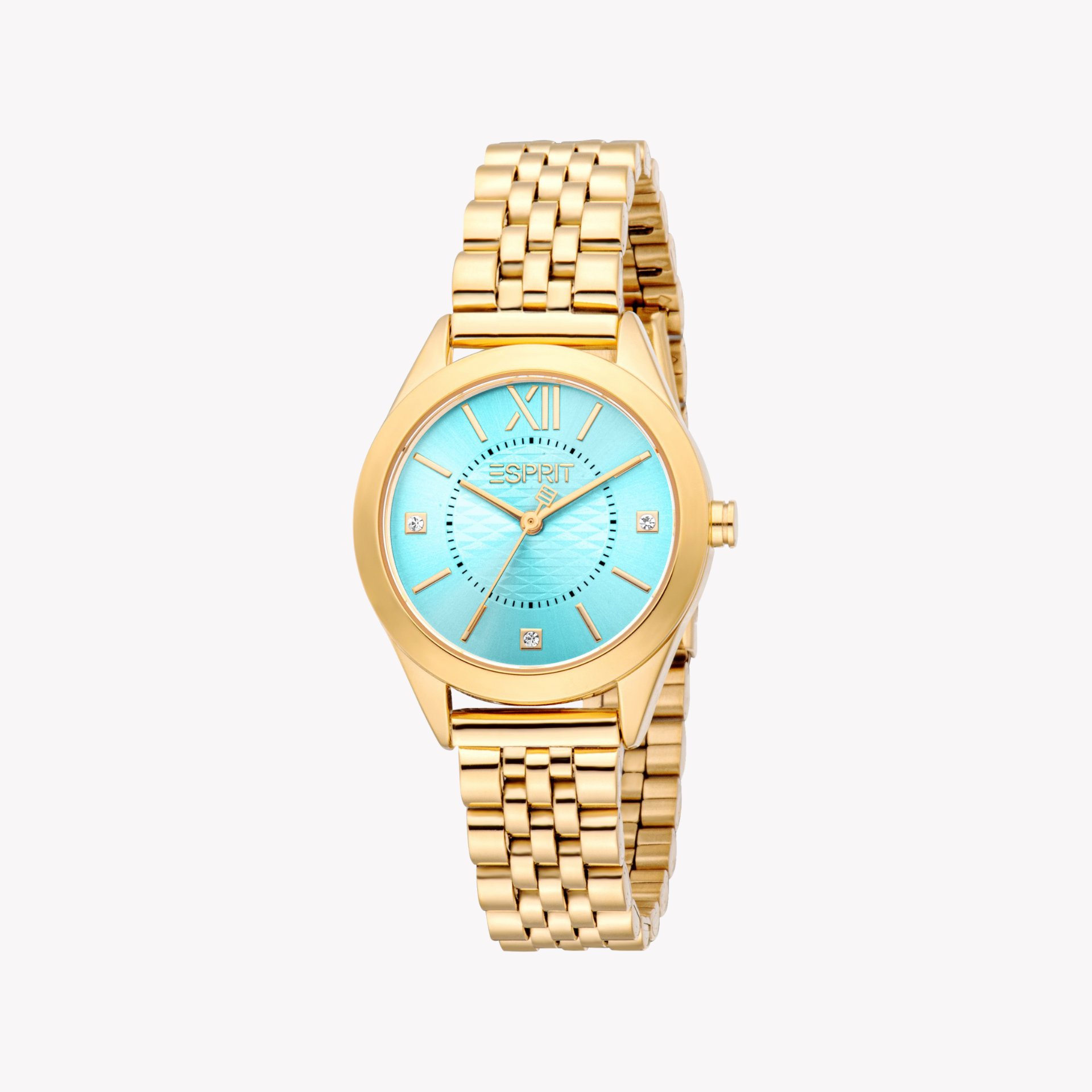 Esprit Women's Gold Stainless Steel Watch | Es1l434m1035-1