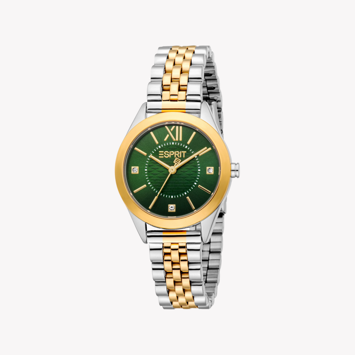 Esprit Women's Silver/Gold Watch | Es1l434m1065-1