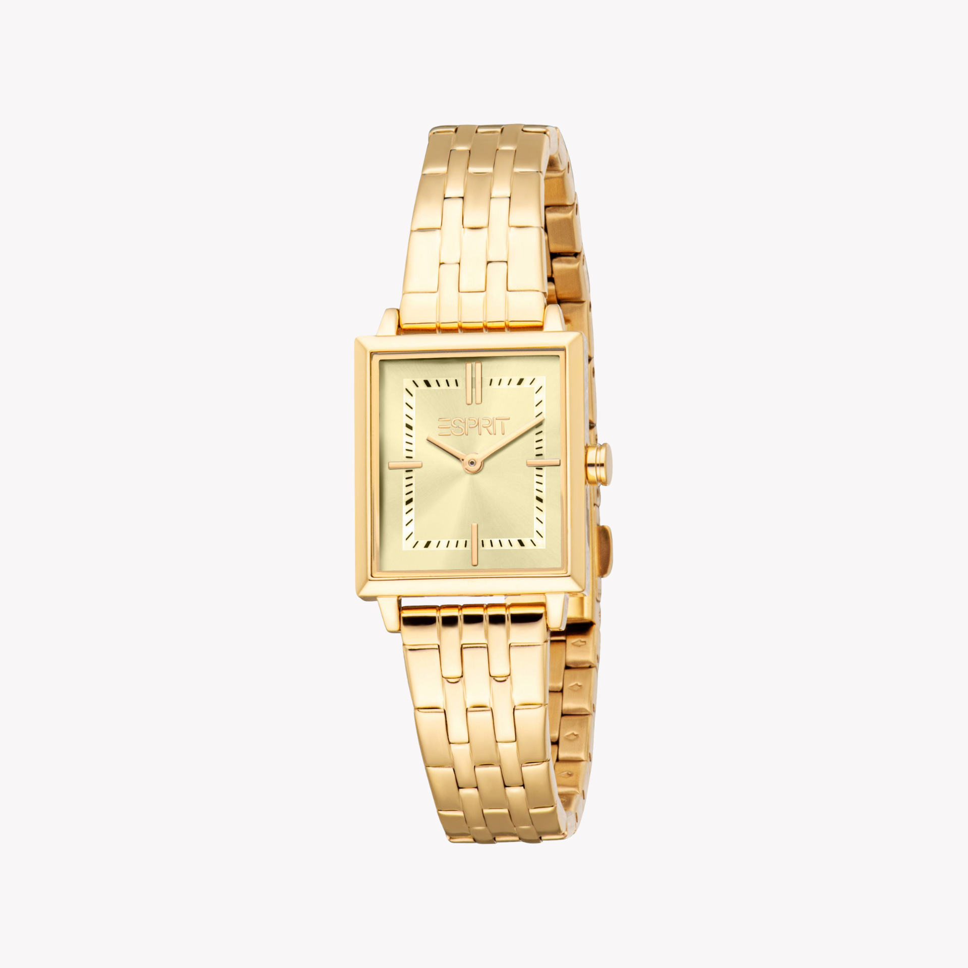 Esprit Women's Gold Stainless Steel Watch | Es1l499m0035-1