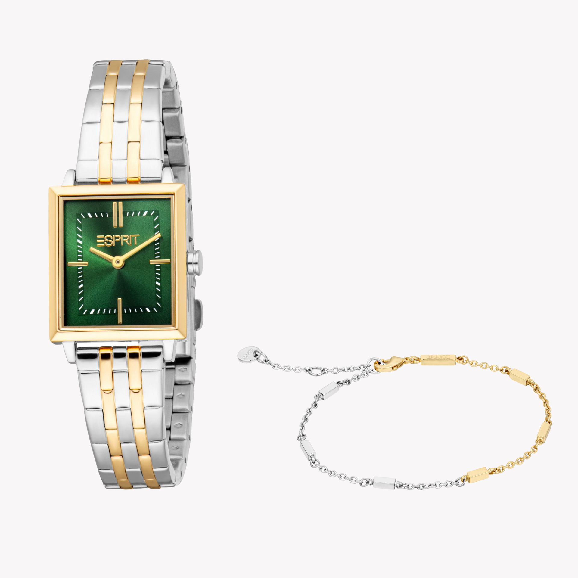 Esprit Women's Silver/Gold Watch | Es1l499m0055-0