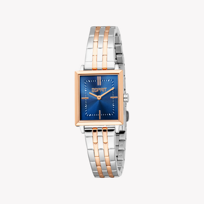 Esprit Women's Silver/Rose Gold Watch | Es1l499m0065-1