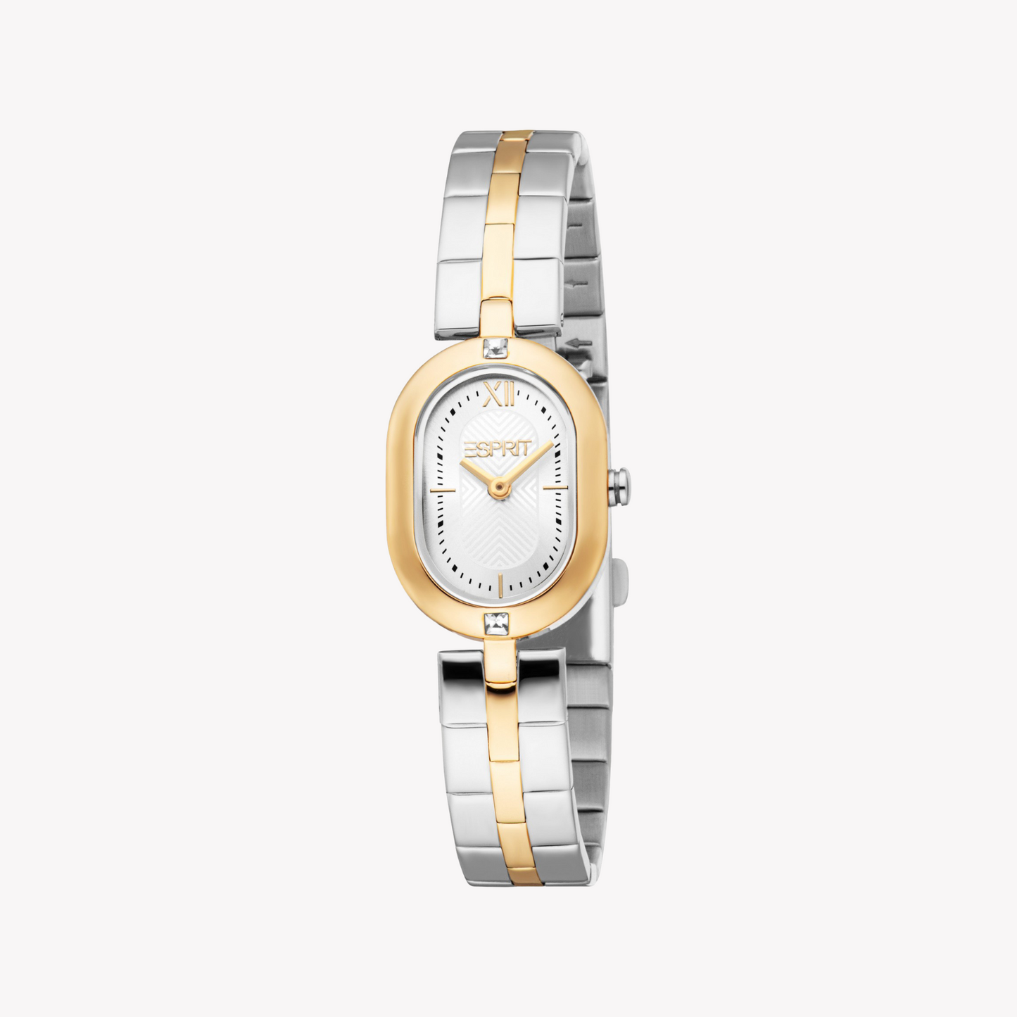 Esprit Women's Silver & Gold Quartz Watch | Es1l500m0045-0