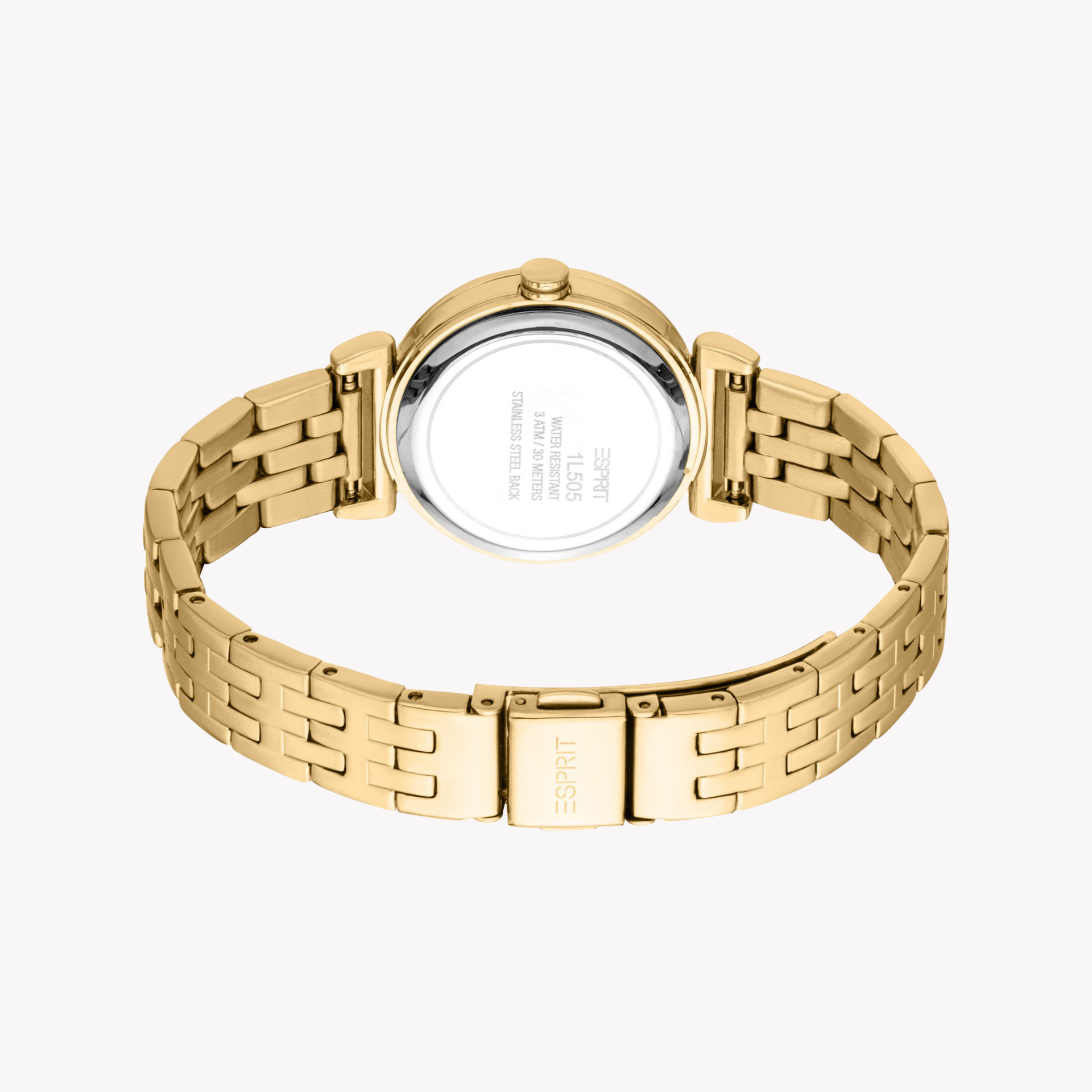 Esprit Women's Gold Stainless Steel Watch | Es1l505m0045-3