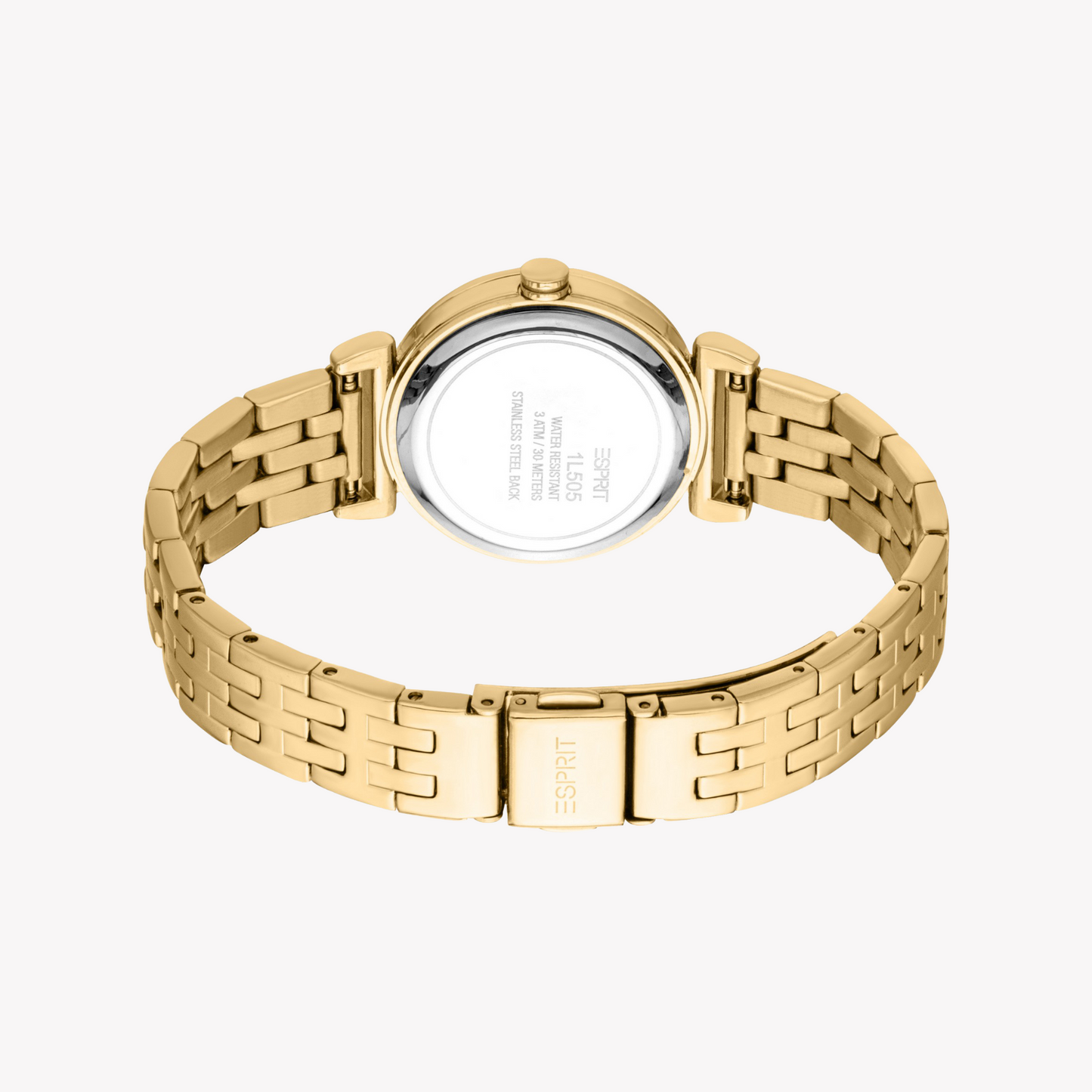 Esprit Women's Gold Stainless Steel Watch | Es1l505m0055-3