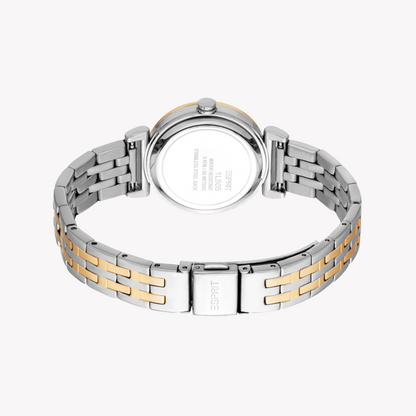 Esprit Women's Silver & Gold Watch | Es1l505m0075-3