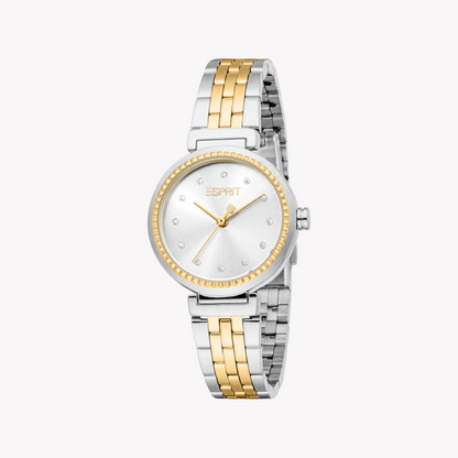 Esprit Women's Silver & Gold Watch | Es1l506m0075-1