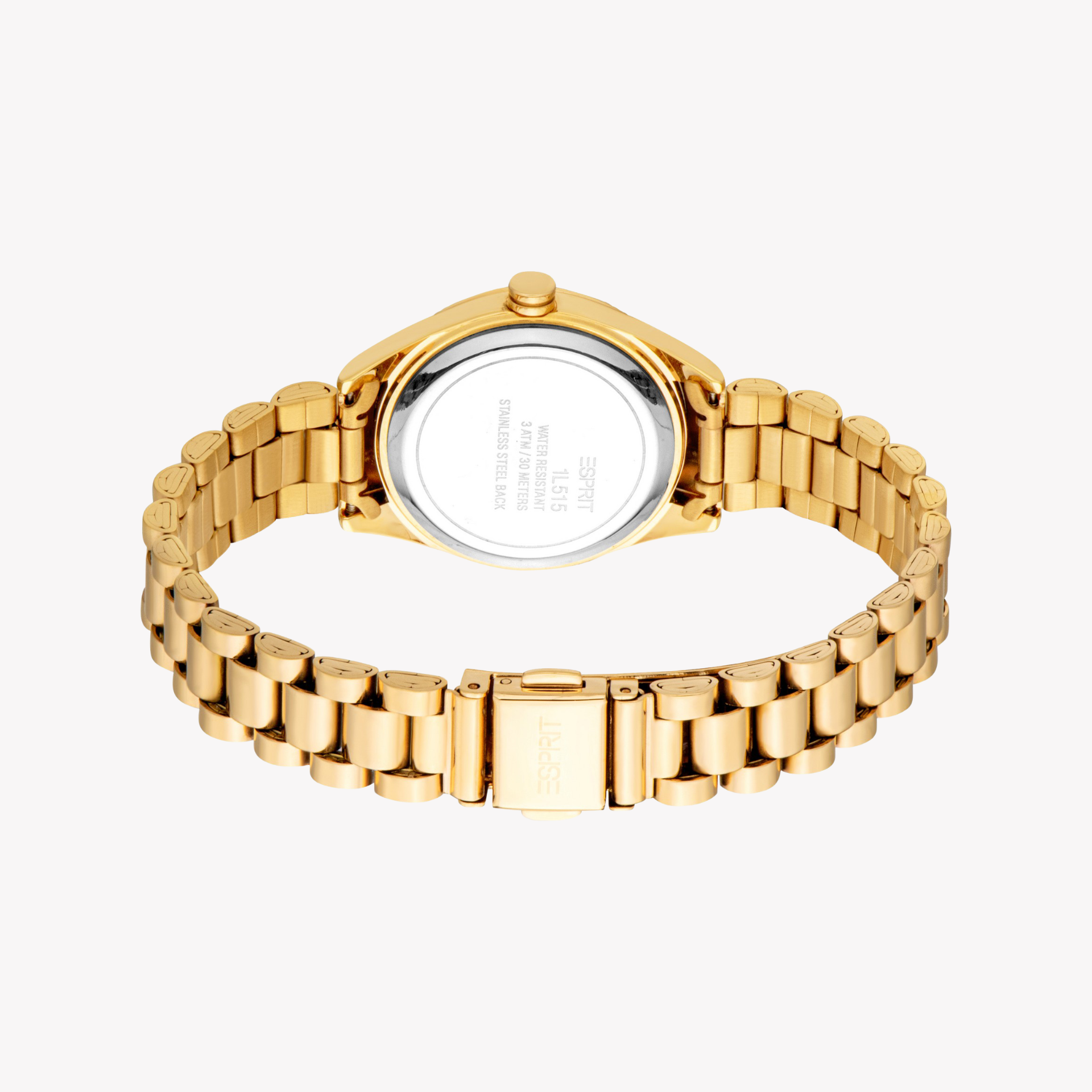 Esprit Women's Gold Stainless Steel Watch | Es1l515m0045-3