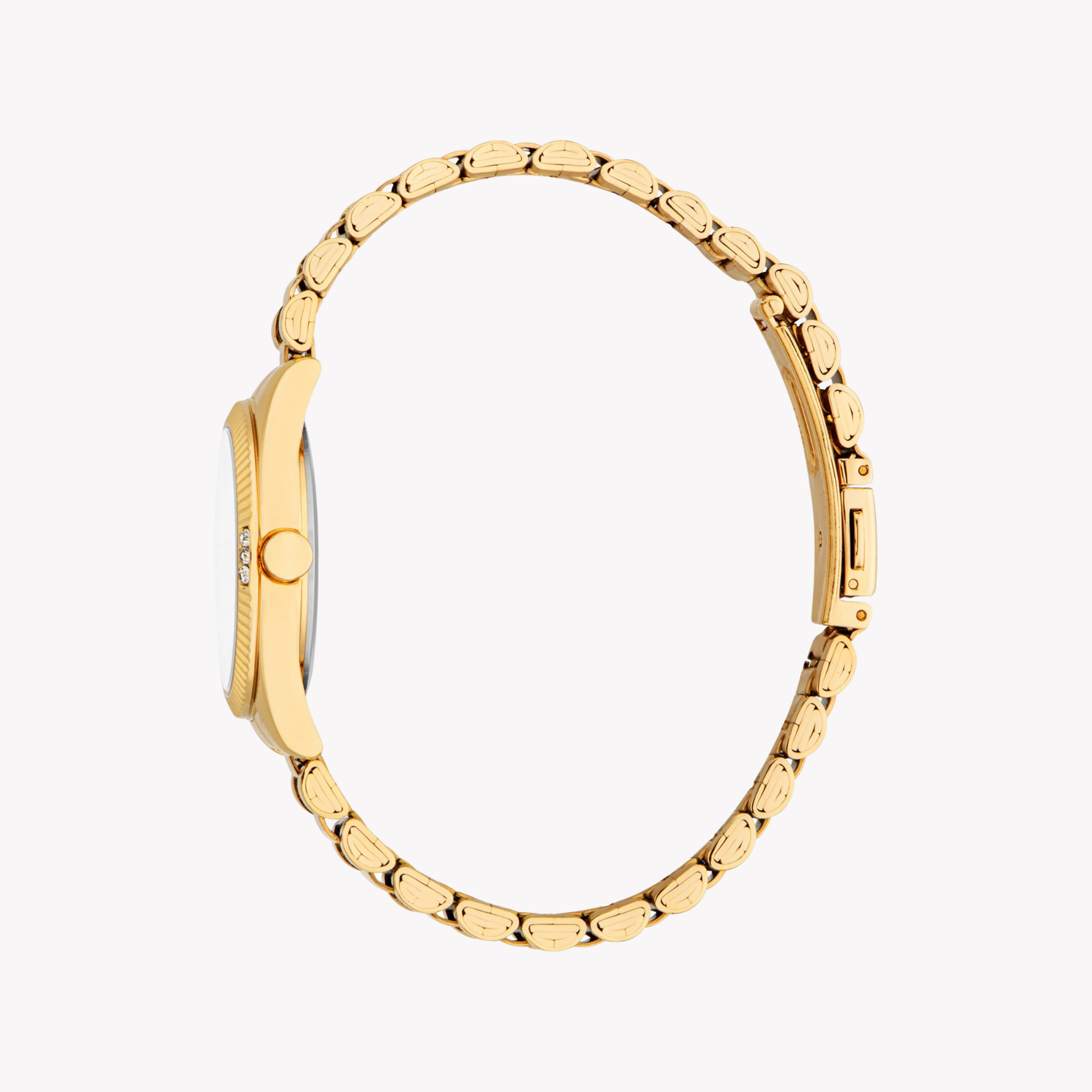 Esprit Women's Gold Stainless Steel Watch | Es1l515m0045-2