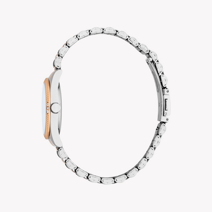 Esprit Women's Silver/Rose Gold Watch | Es1l515m0075-2