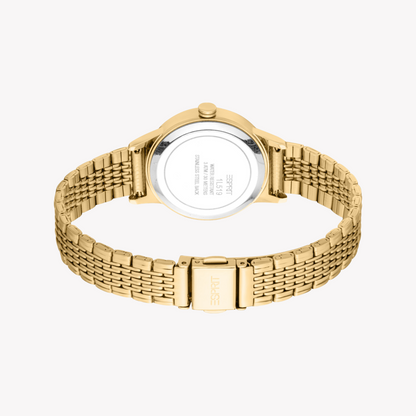 Esprit Women's Gold Stainless Steel Watch | Es1l519m0025-3