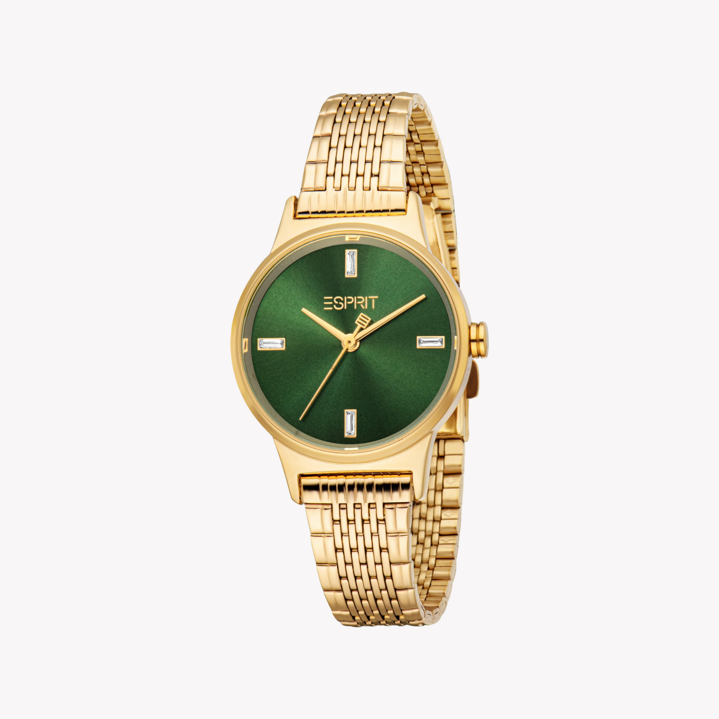 Esprit Women's Gold Stainless Steel Watch | Es1l519m0025-1