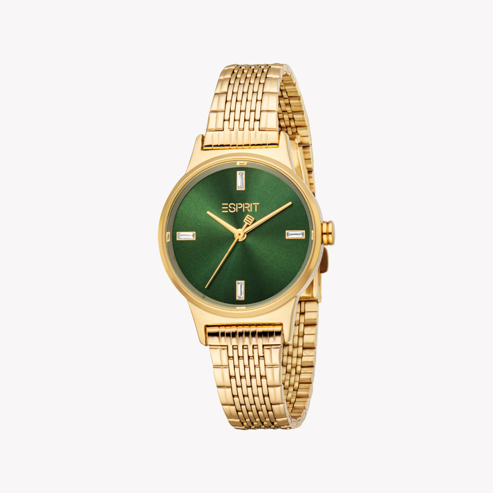 Esprit Women's Gold Stainless Steel Watch | Es1l519m0025-1