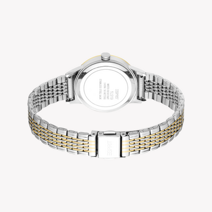 Esprit Women's Silver & Gold Watch | Es1l519m0045-3