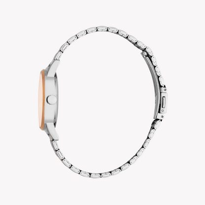 Esprit Women's Silver/Rose Gold Watch | Es1l519m0055-2