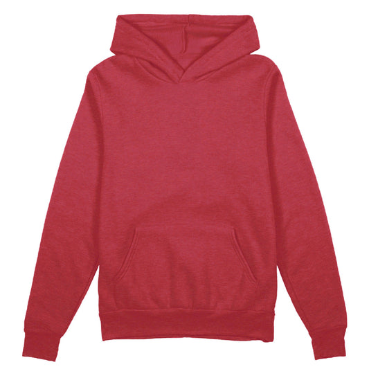 Unisex Plain Hoodie, Chili-0
