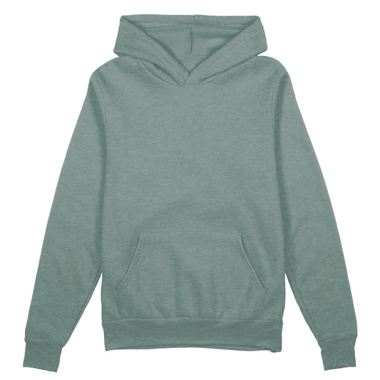 Unisex Plain Hoodie, Sage-0