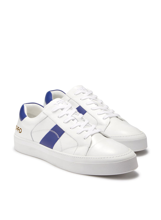 Leather Low-Top Sneaker (White)-1