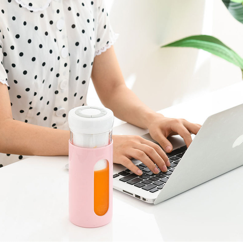 Portable Blender Electric Fruit Juicer-2