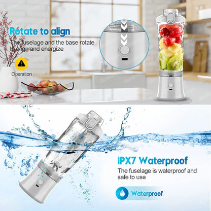 Portable Rechargeable Juicer Blender-4