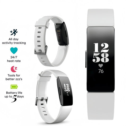 NNEOBA Health Fitness Tracker Sports Bracelet White-1