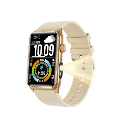 NNEOBA Fitness Tracker Smartwatch Gold-0