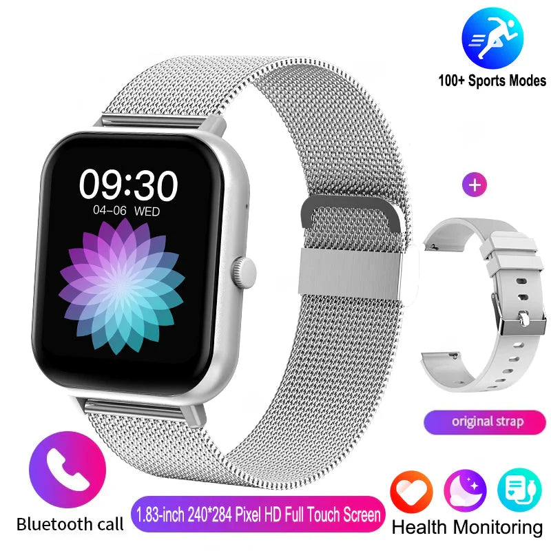 NNEOBA Smart Watch Fitness Tracker Silver-2