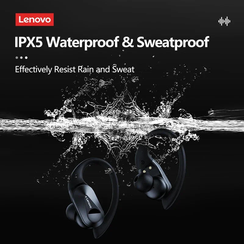 Original Lenovo LP75 TWS Bluetooth V5.3 Headphones Wireless LED Digital Display Earphones Noise Reduction Waterproof Headset New-3
