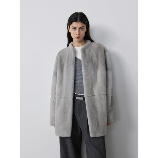 Hera Moonlight Collectible Mink Vintage Fur Coat-0