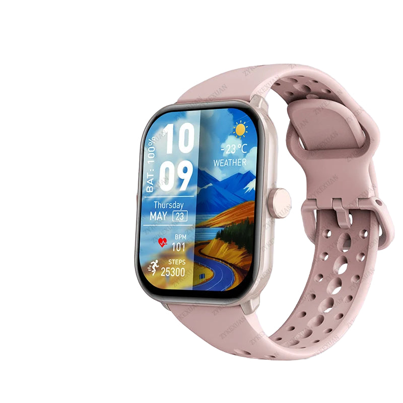 NNEOBA HD Smartwatch Sports Watch Pink-0
