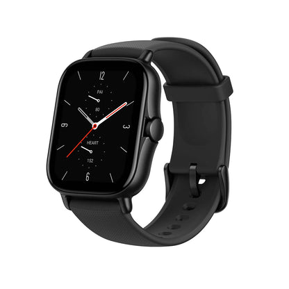 NNEOBA Smartwatch Fitness Tracking Alexa Built-in Black-0