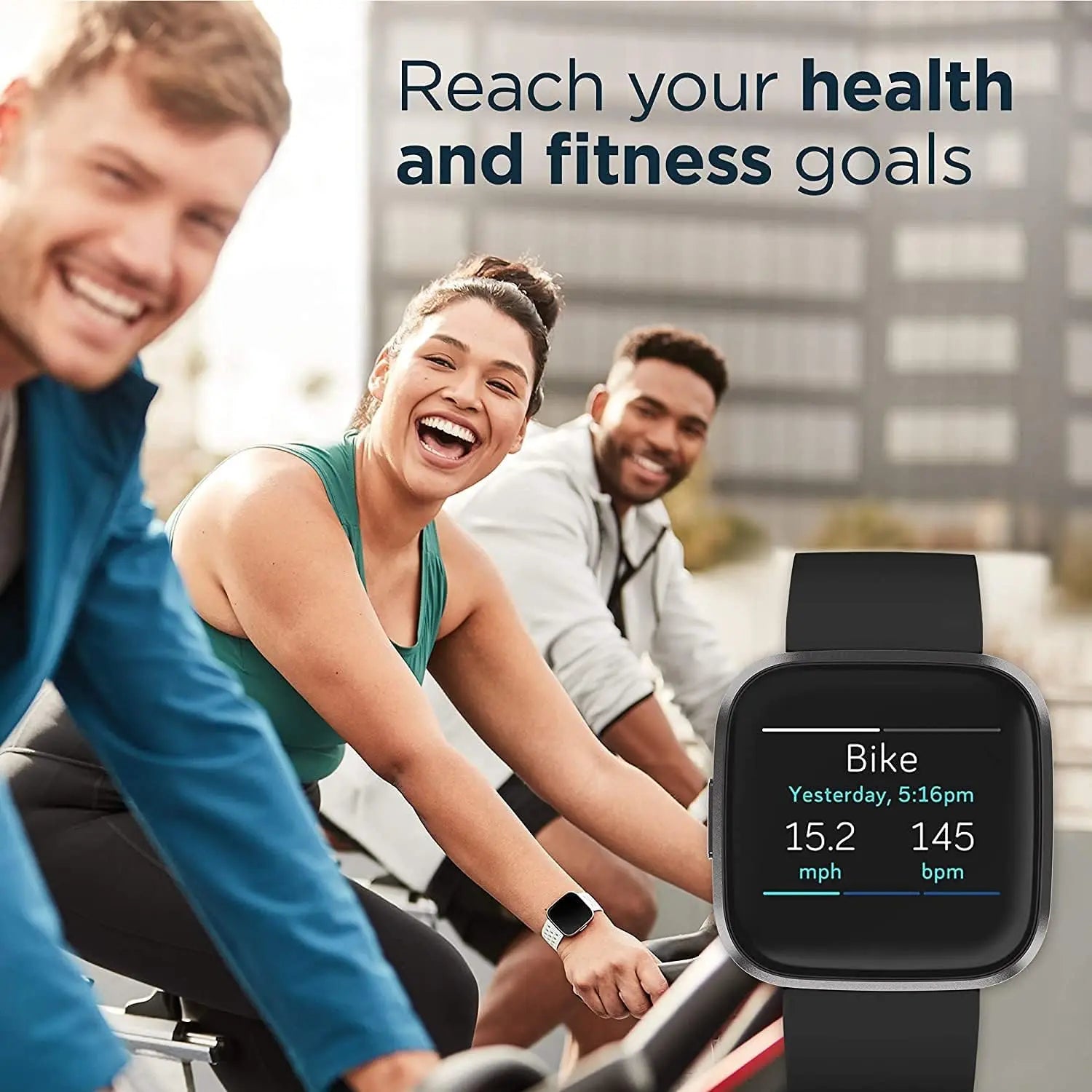 NNEOBA Health Fitness Smartwatch Alexa Built-In Black-4