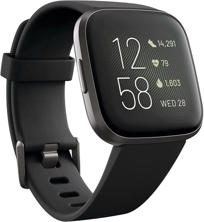 NNEOBA Health Fitness Smartwatch Alexa Built-In Black-0