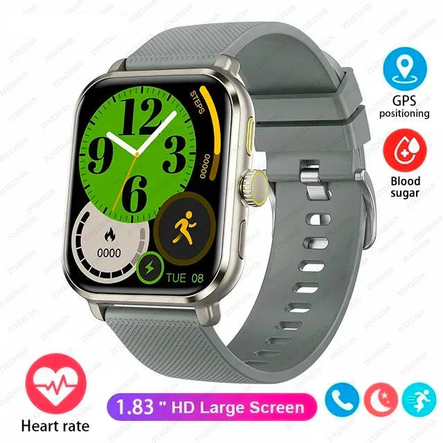 Smart Bluetooth Fitness Tracker Watch with Voice Assistant and Magnetic Charging-6