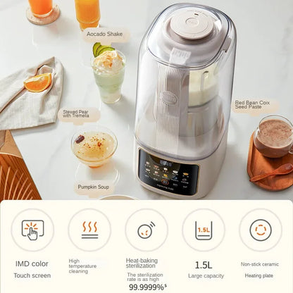 Silent High-Speed Blender & Juicer-4