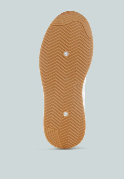 Subasa Chunky Mesh Lace Up Sneakers