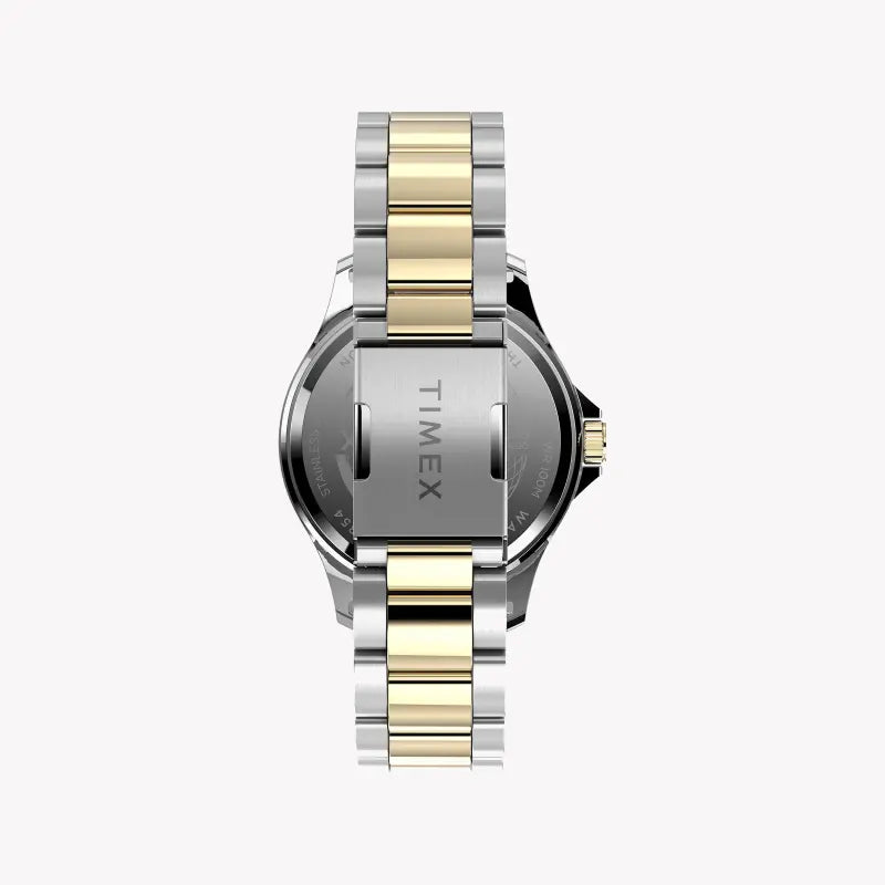 Timex Men's Stainless Steel Watch, Black Dial | Tw2u55500-2