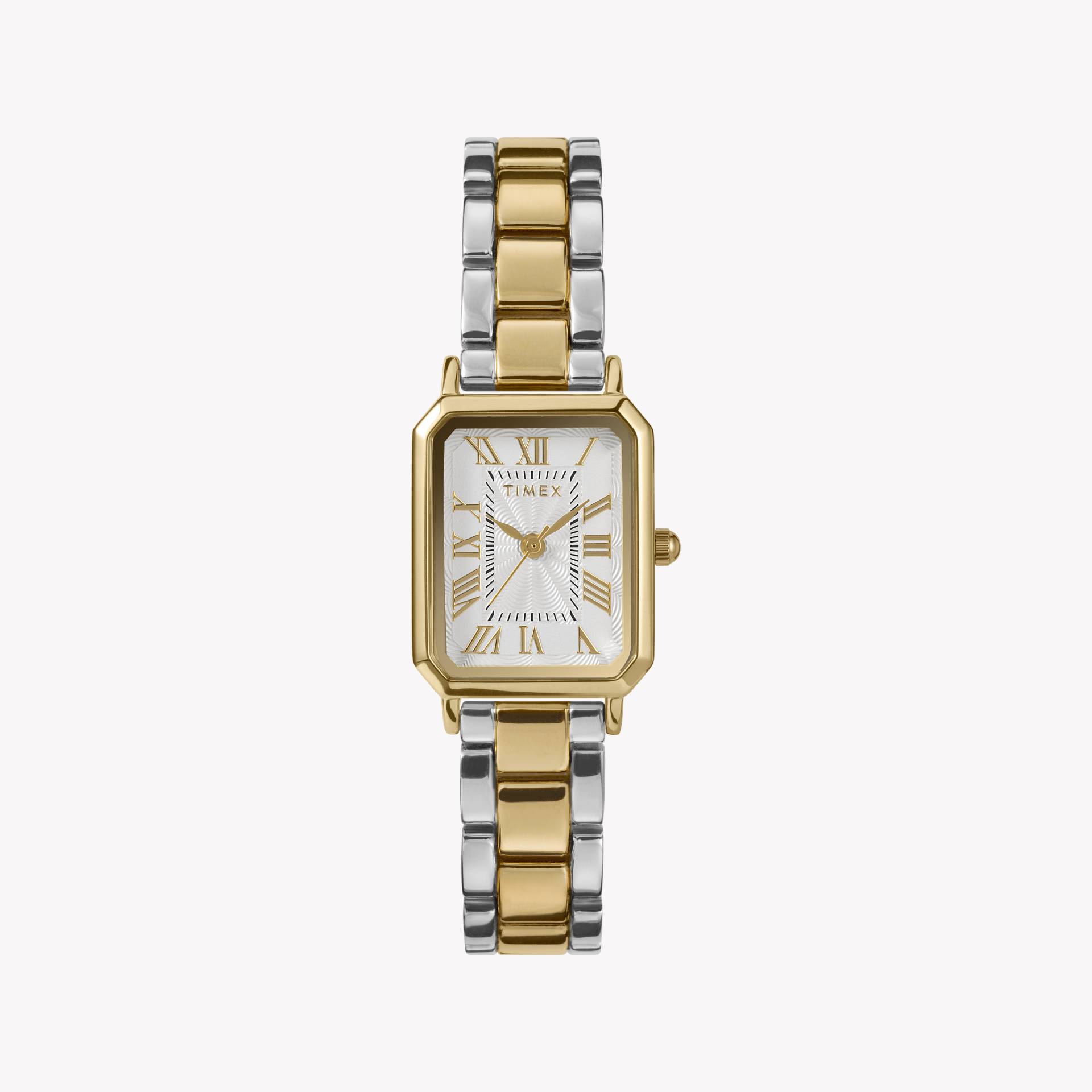 Timex Women's Silver/Gold Alloy Watch | Tw2y01300-0