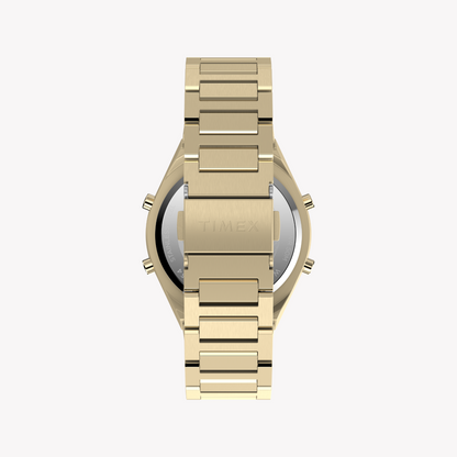 Timex Men's Gold Stainless Steel Watch | Tw2y09700-3