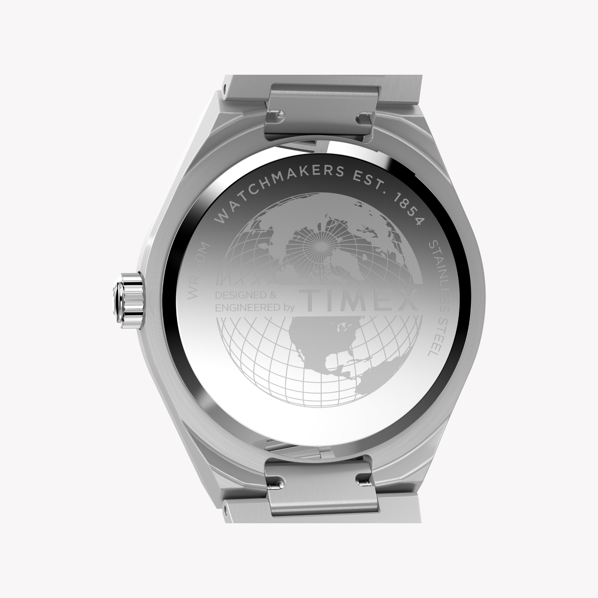 Timex Men's Stainless Steel Watch, Silver | Tw2y12100-4