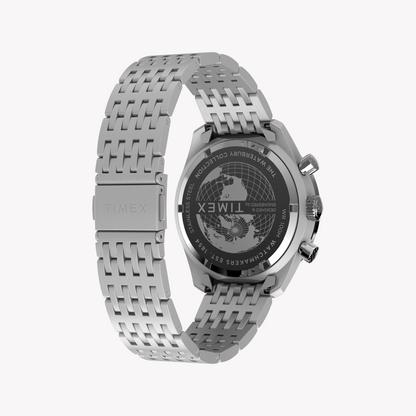 Timex Men's Silver Stainless Steel Watch | Tw2y18500-2