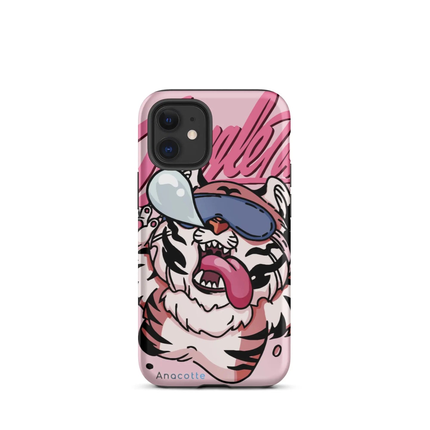 Sleepy tiger iPhone case-4