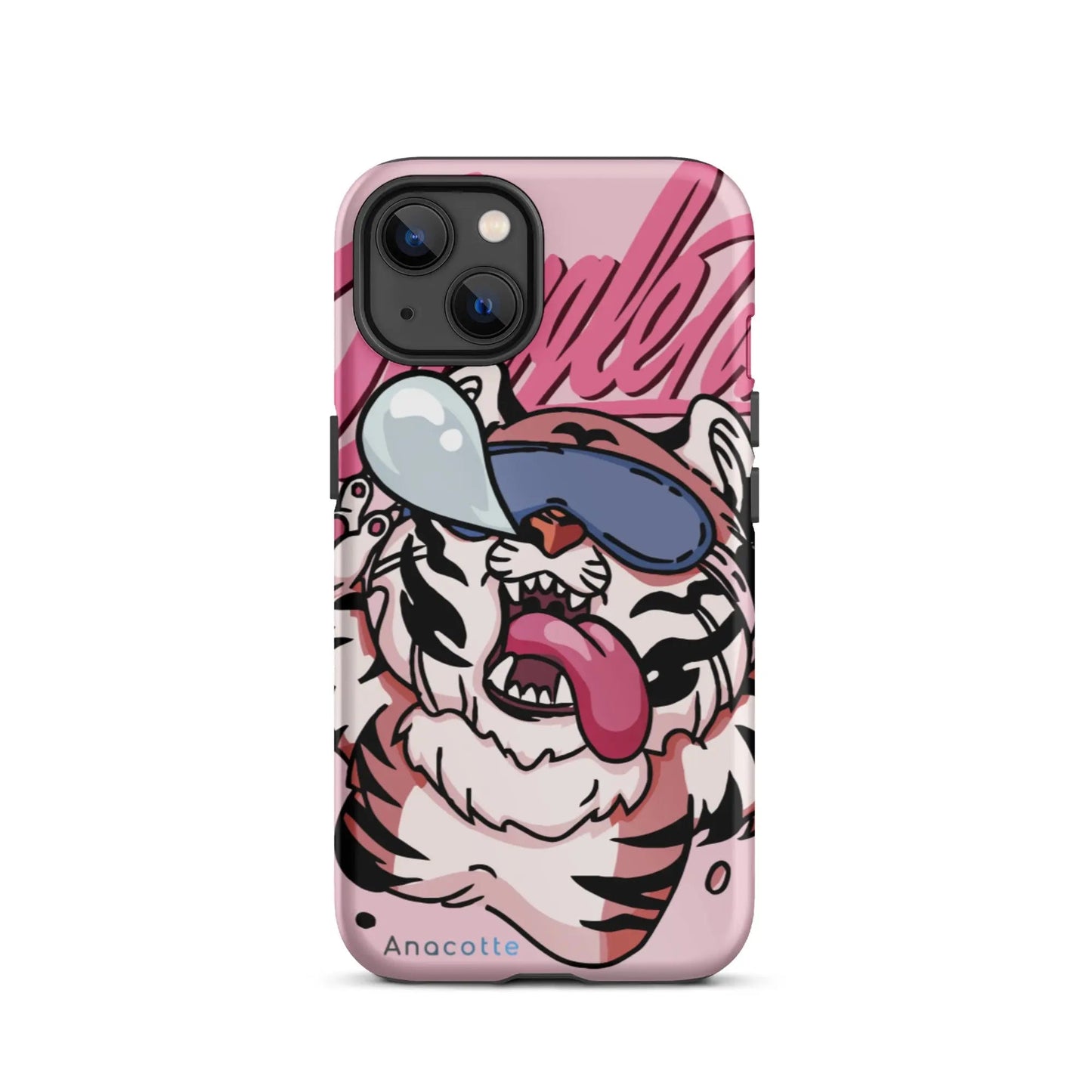 Sleepy tiger iPhone case-9