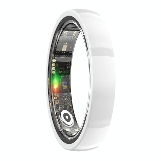 NNEDSZ Smart Ring With Heart Rate Blood Oxygen Sleep & Sports Modes - Size 12-0