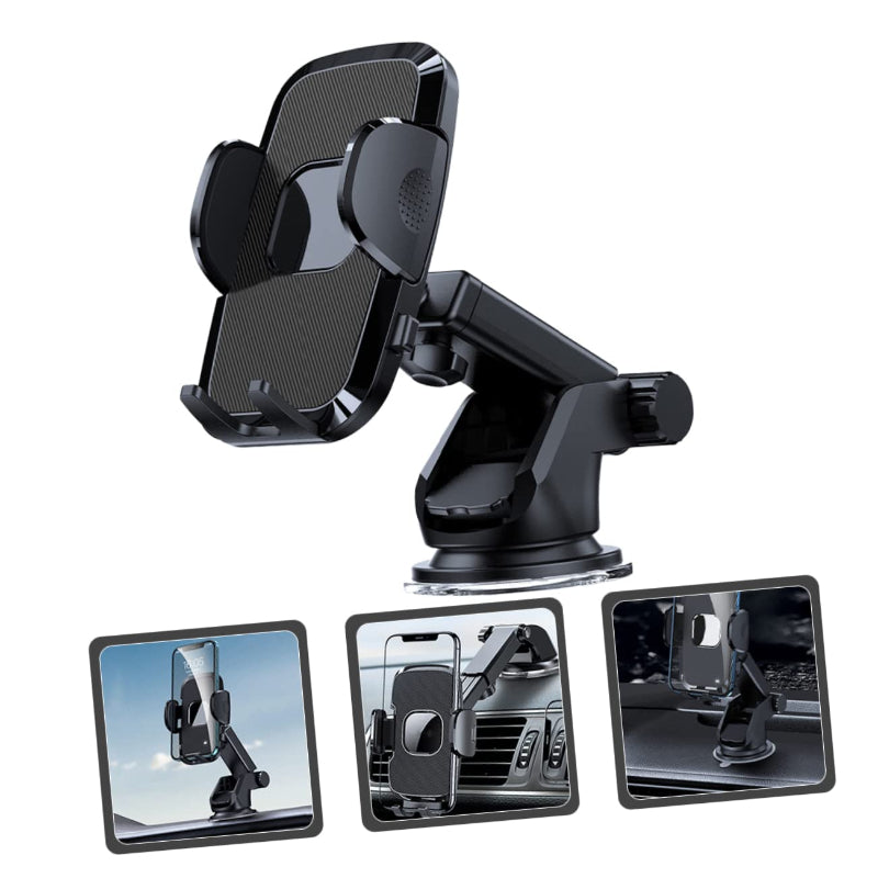 NNEDSZ 360° Adjustable Car Phone Holder - Dashboard and Air Vent Mount（S161+CF26）-1