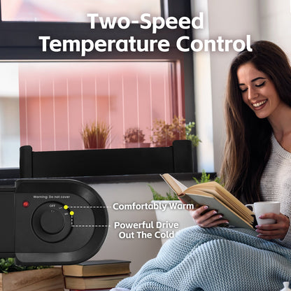 2200W Graphene Floor Electric Heater – Fast Heating, Energy-Efficient, Portable Indoor Heater-4