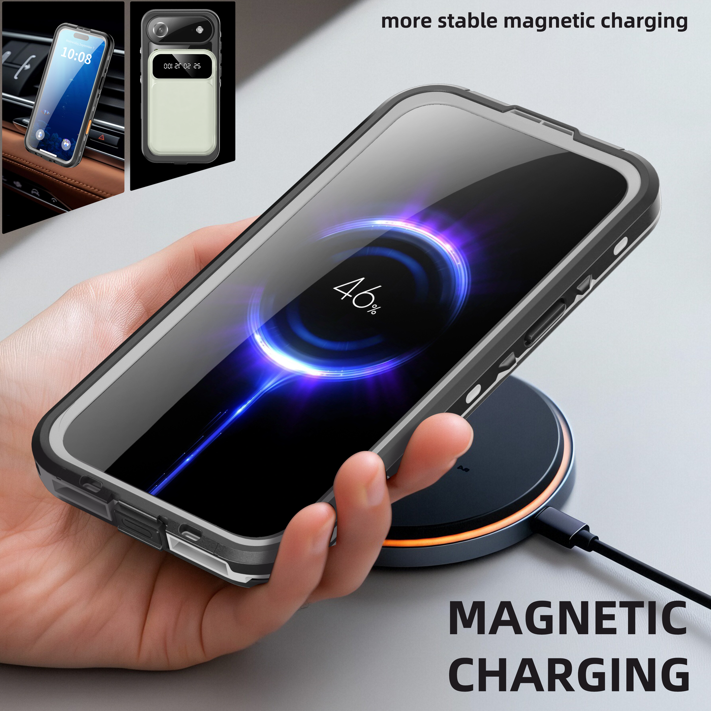 NNEDSZ iPhone 17 Air Waterproof Case Heavy Duty Case-1