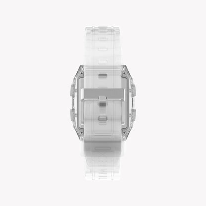 Timex Unisex Transparent Resin Watch, Translucent Case | Tw2w45200-2