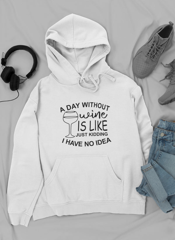 A Day Without Wine Hoodie-3